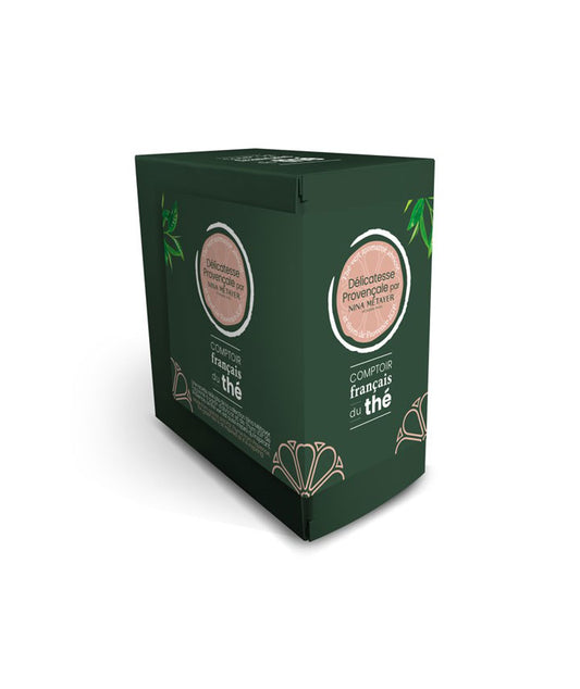 Thé vert à l'abricot Délicatesse Provençale par Nina Métayer - 20 sachets