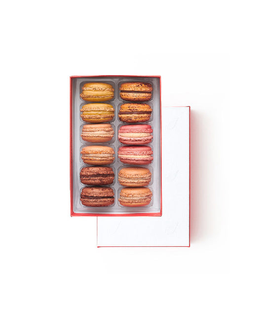 Coffret de 12 macarons - Les Incontournables