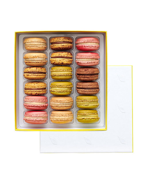 Coffret de 18 macarons - Les Incontournables