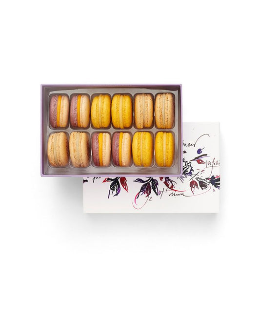 Coffret 12 macarons Fête des mères
