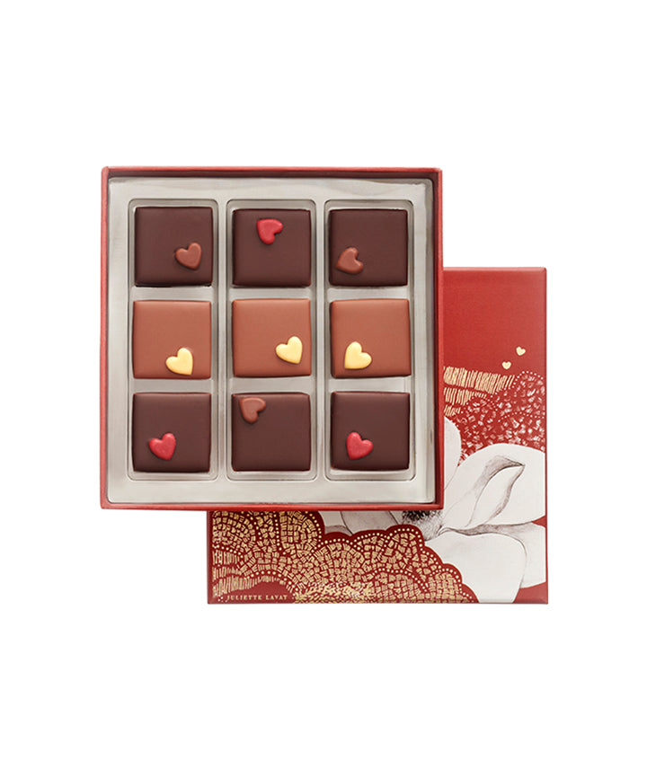 Chocolats signatures et classiques "coeurs"  - 100g
