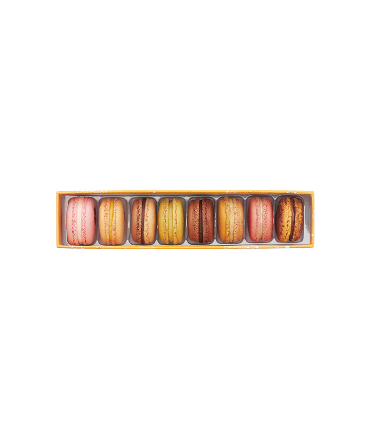 Coffret 8 macarons Saint-Valentin