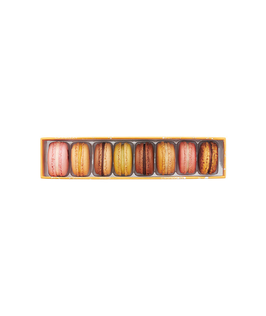 Coffret 8 macarons Saint-Valentin