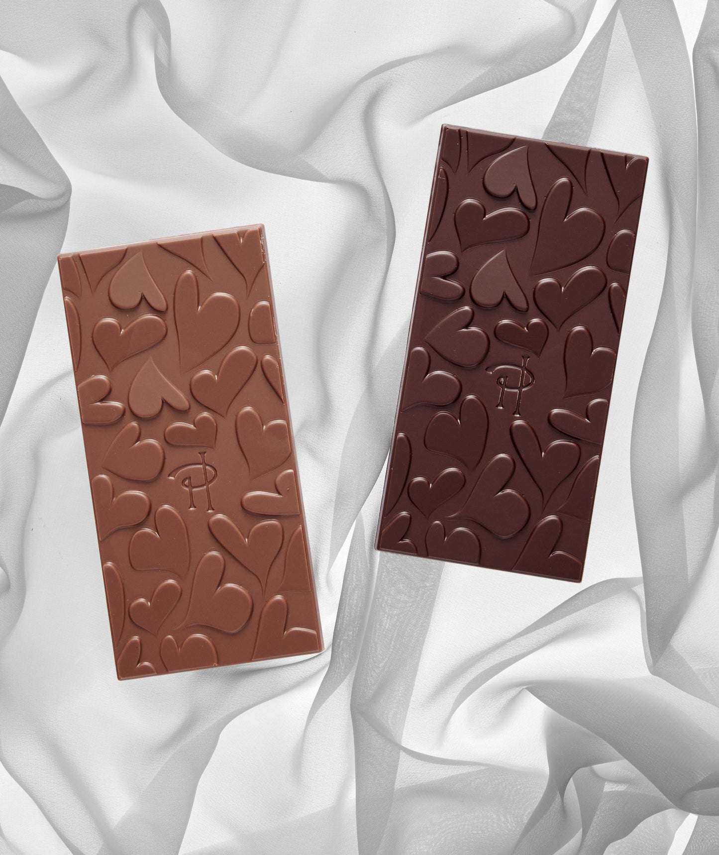 Tablette cœurs mêlés infiniment praliné noisette