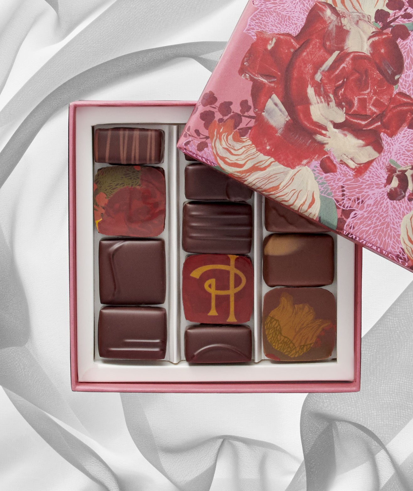 Coffret de bonbons de chocolat "Yukiko" - 120g