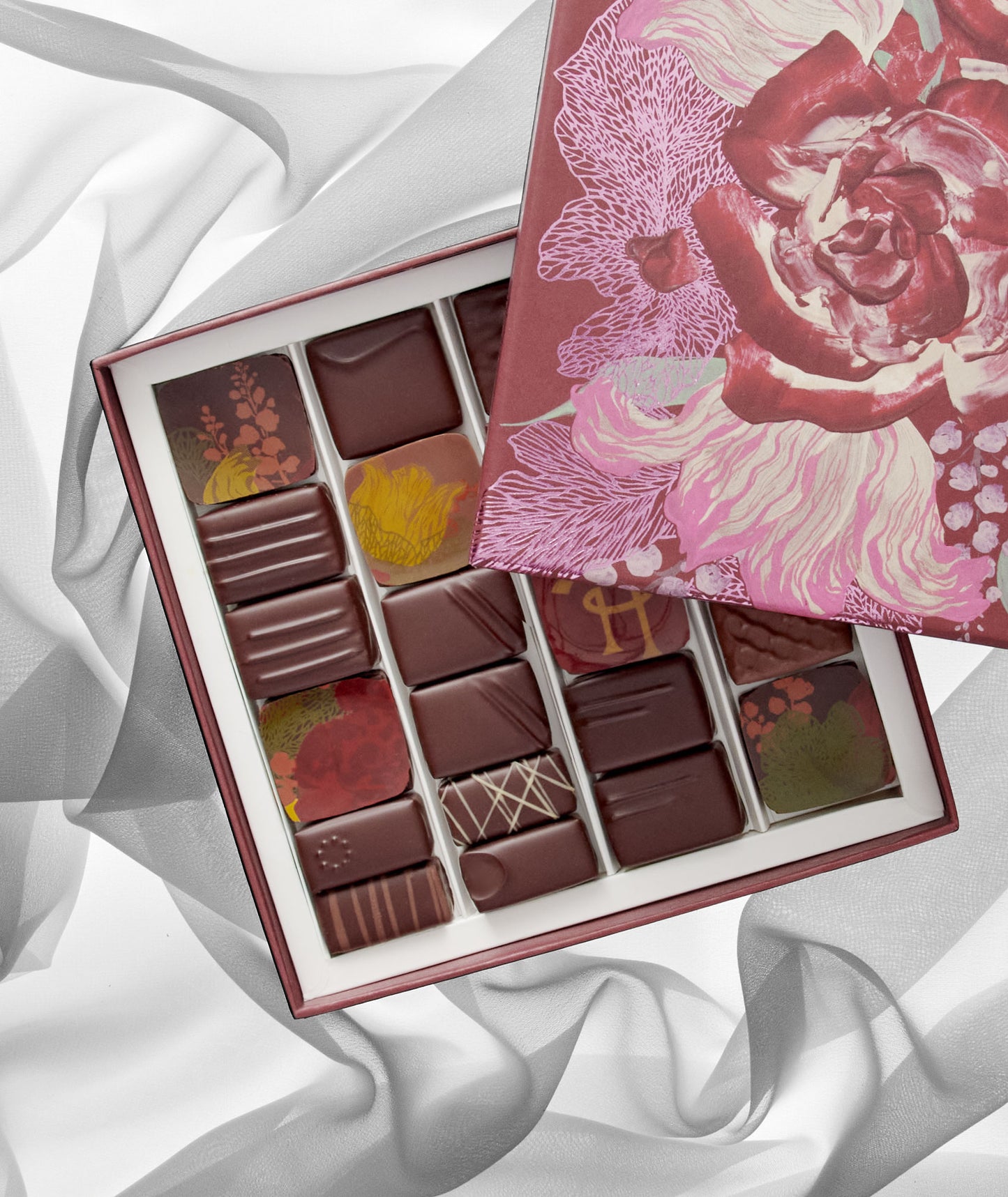 Coffret de bonbons de chocolat "Yukiko" - 210g
