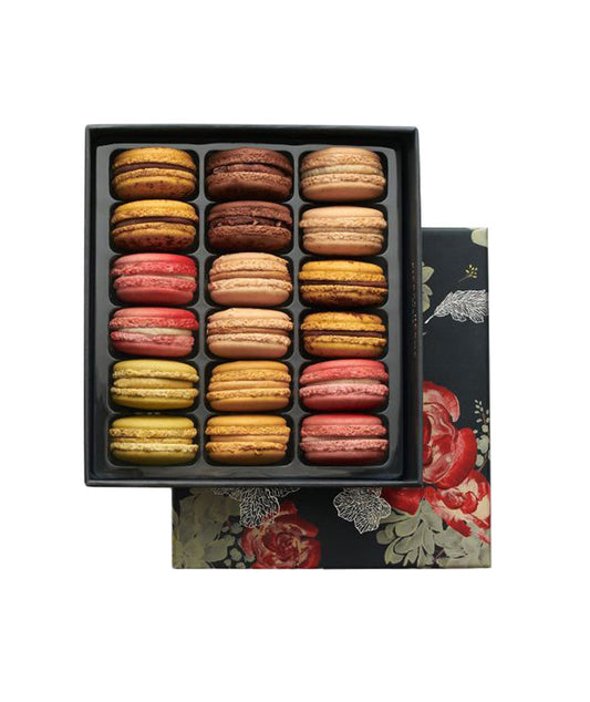 Coffret assortiment 18 macarons Eclosion - Yukiko Noritake