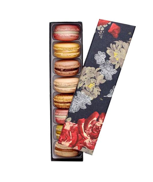 Coffret assortiment 8 macarons Eclosion - Yukiko Noritake