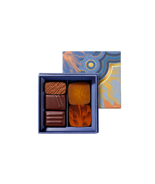Coffret ganaches et pralinés - 50g