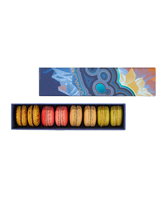Coffret 8 macarons de Noël
