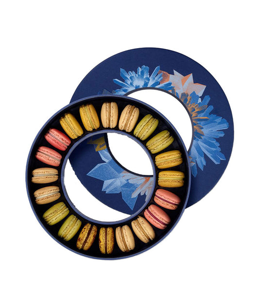 Coffret 20 macarons de Noël