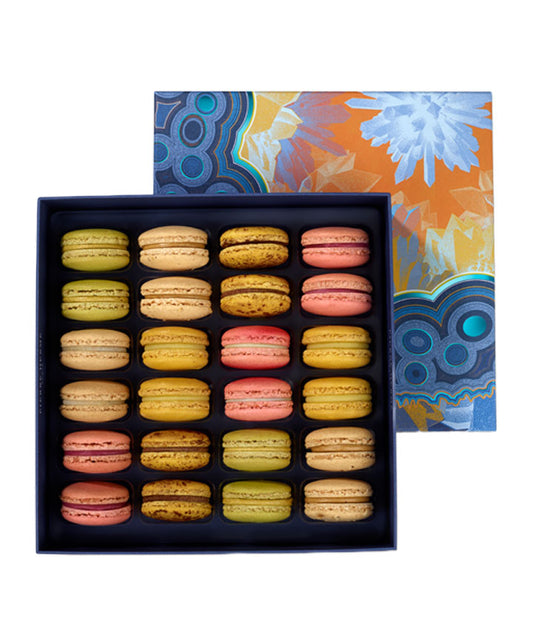 Coffret 24 macarons de Noël