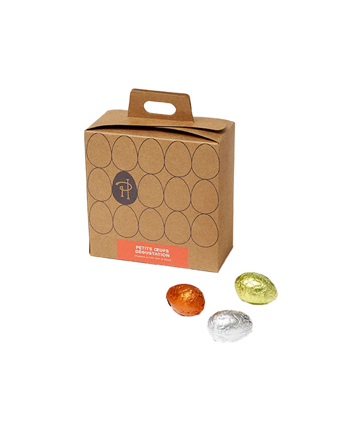 Coffret "Dégustation" - Assortiment d'oeufs en chocolat