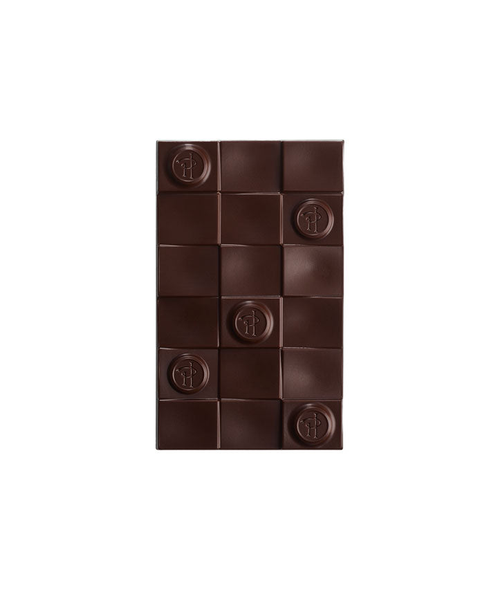 Tablette chocolat noir "Jeu de Dame" infiniment praliné noisette