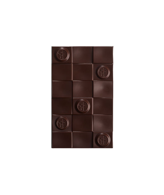 Tablette chocolat noir "Jeu de Dame" infiniment praliné noisette