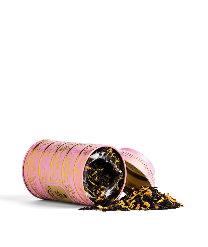 Thé noir Versailles rose - Boîte vrac