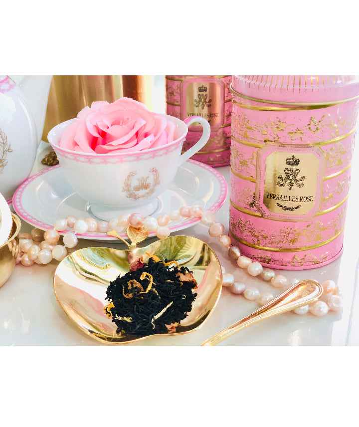 Thé noir Versailles rose - Boîte vrac