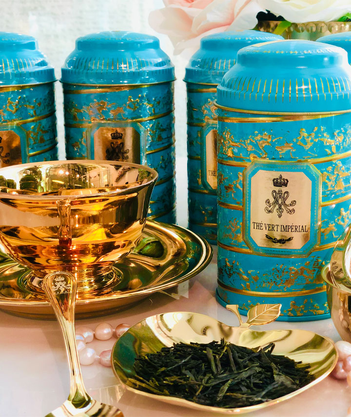 Thé vert imperial - Boîte vrac