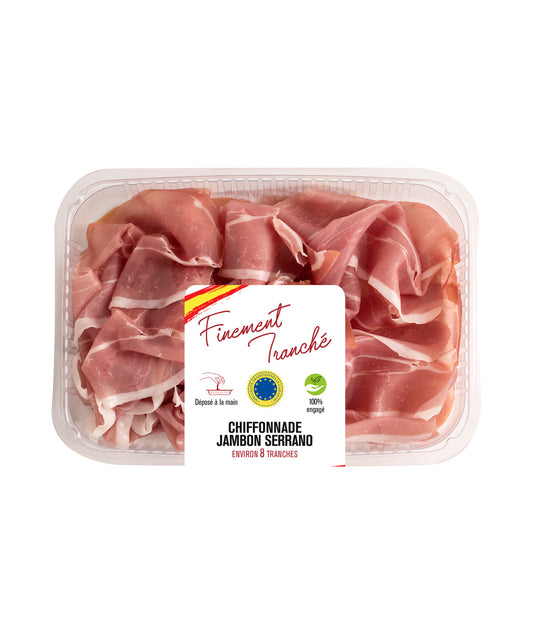 Chiffonade de jambon Serrano