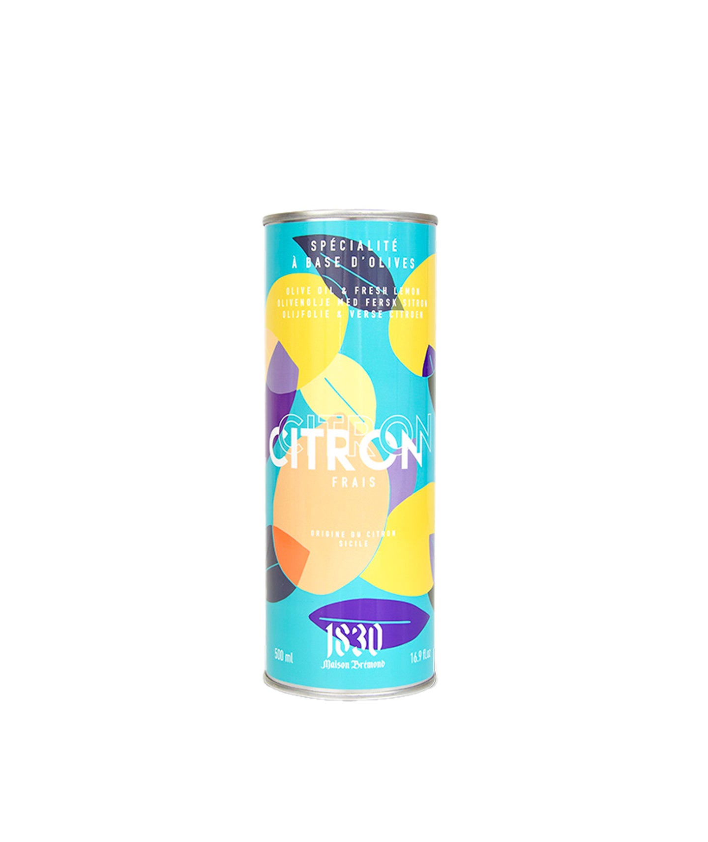 Huile d'olive vierge extra aromatisée au citron - 500ml
