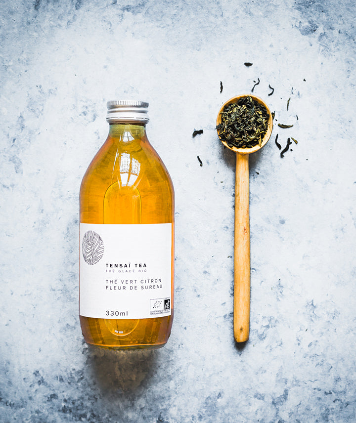Thé vert citron fleur de sureau bio