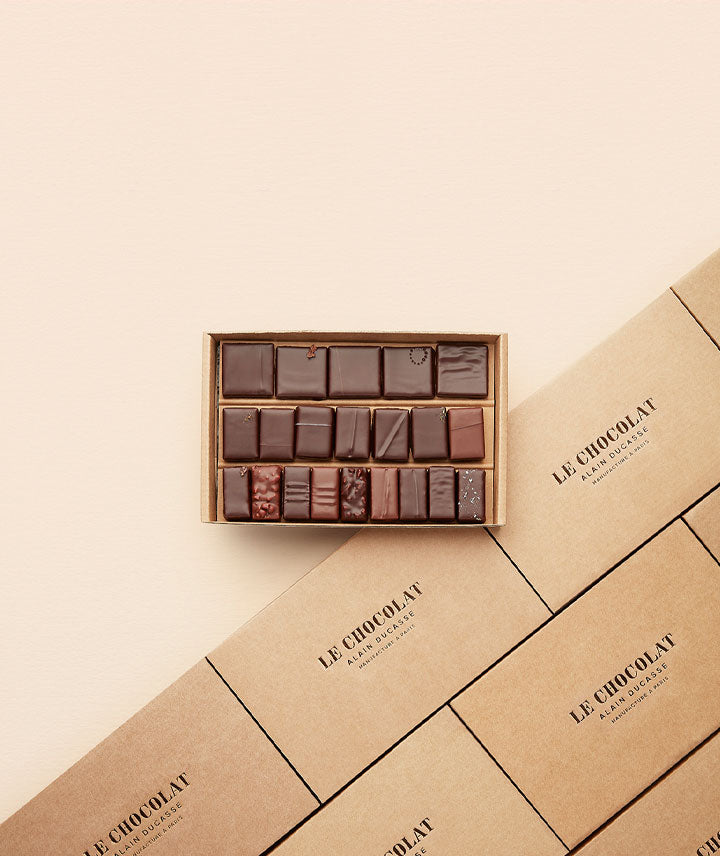 Coffret chocolats découverte - 21 pièces