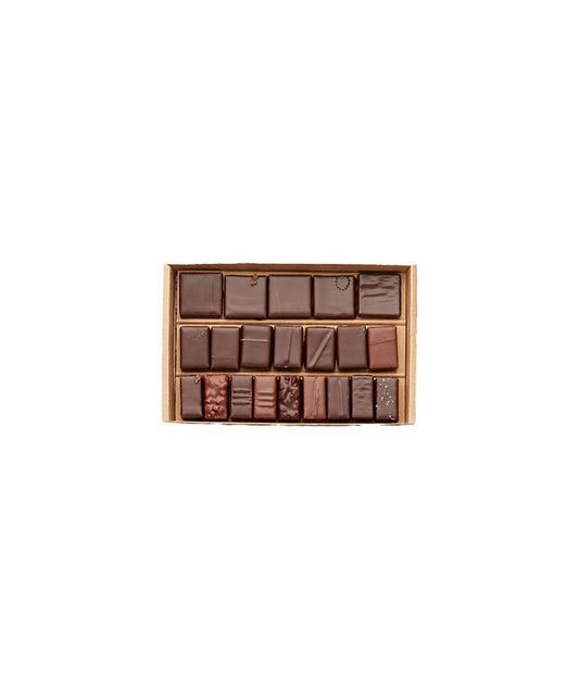 Coffret chocolats découverte - 21 pièces