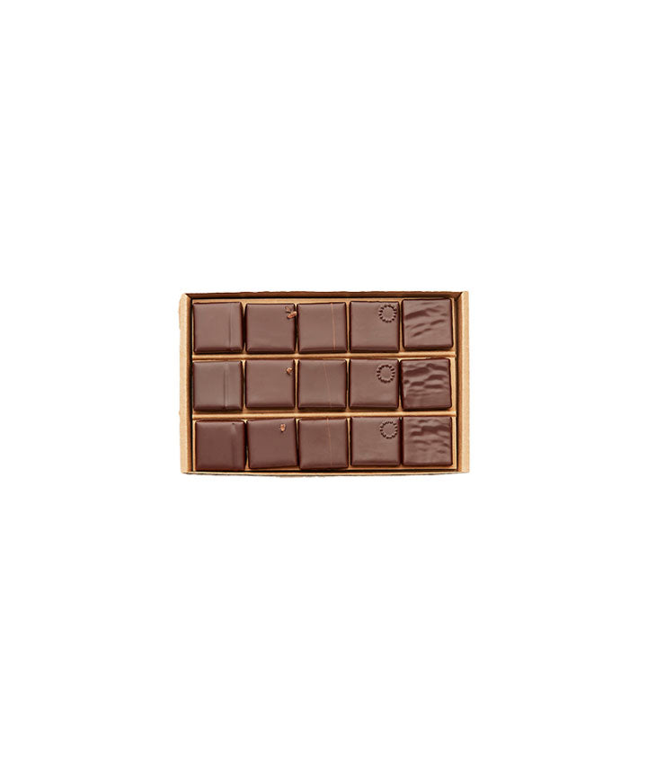 Coffret chocolats ganaches origines - 30 pièces