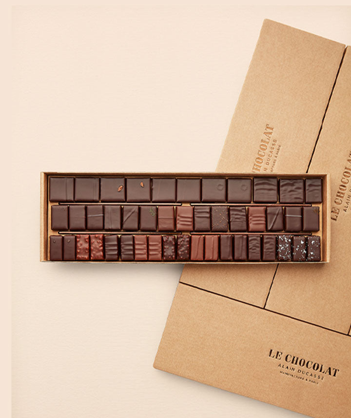 Coffret chocolats découverte - 45 pièces