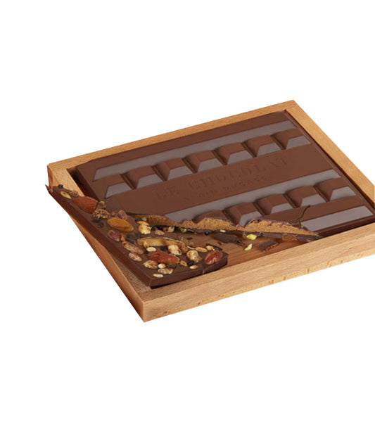 Bloc chocolat de Noël - Noir