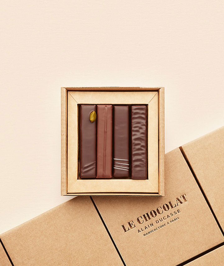 Coffret chocolats bouchées doubles - 4 pièces
