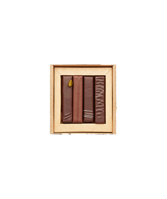Coffret chocolats bouchées doubles - 4 pièces