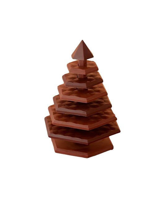 Sapin en chocolat de Noël