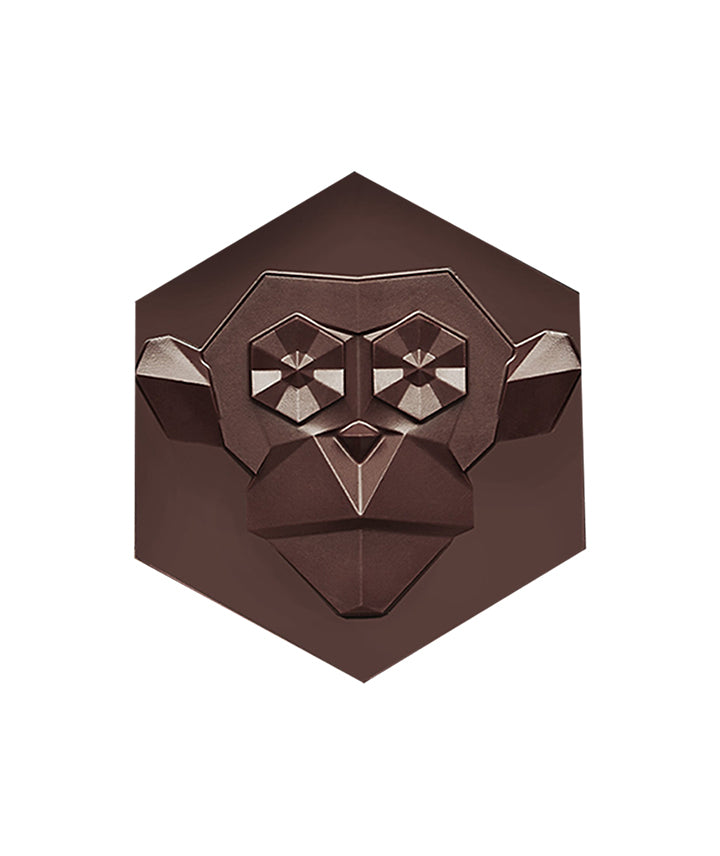 Chocolat Hexa-singe praliné grué - Noir