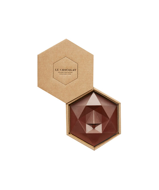Chocolat Hexa étoile praliné noisette fleur de sel - Lait