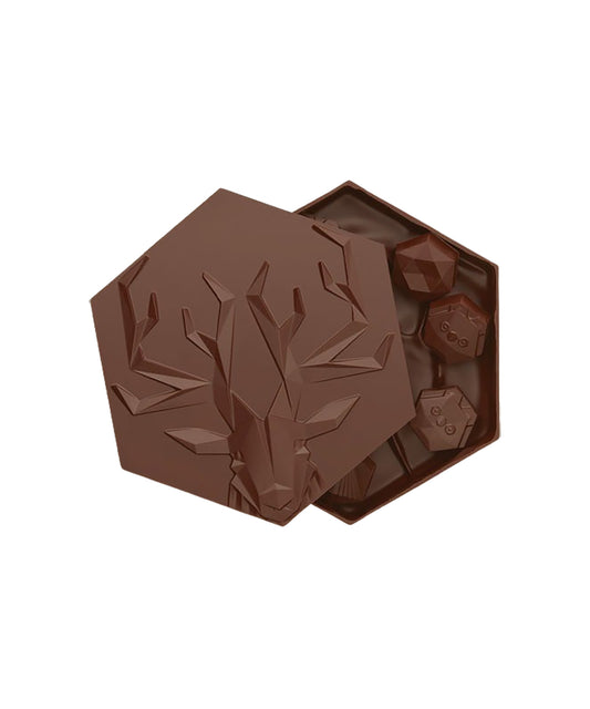 Bonbonnière Cerf - Chocolat au lait 45%