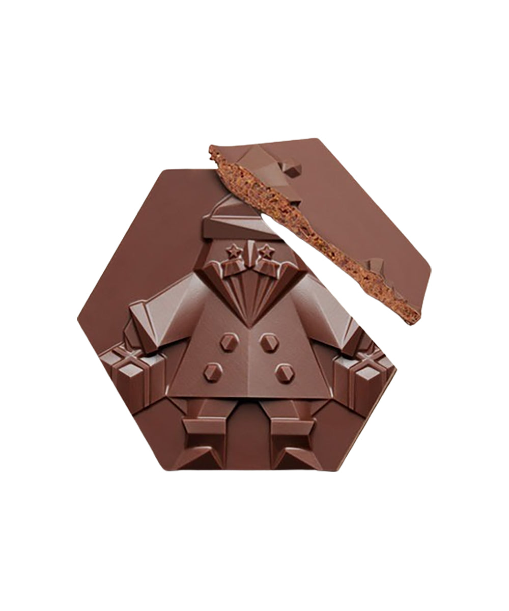 Hexa Père Noël - Chocolat Noir 75%