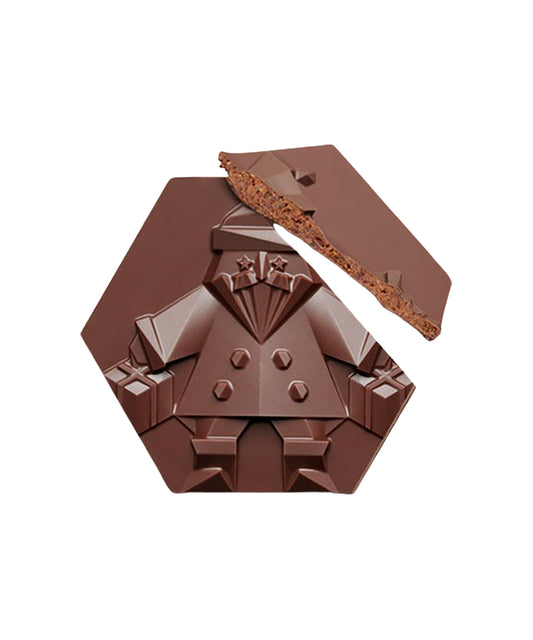 Hexa Père Noël - Chocolat Noir 75%