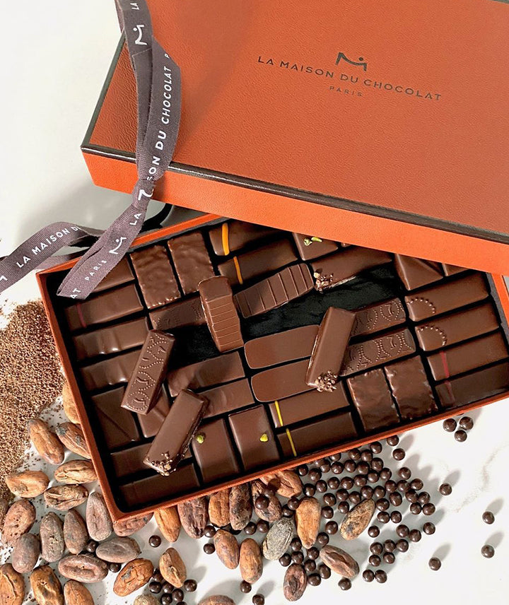 Coffret maison 24 chocolats noirs