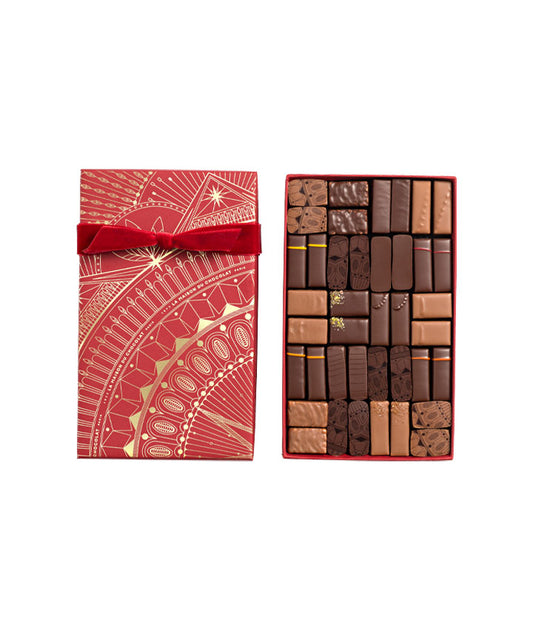 Coffret Maison Pampille chocolat noir et lait - 40 chocolats