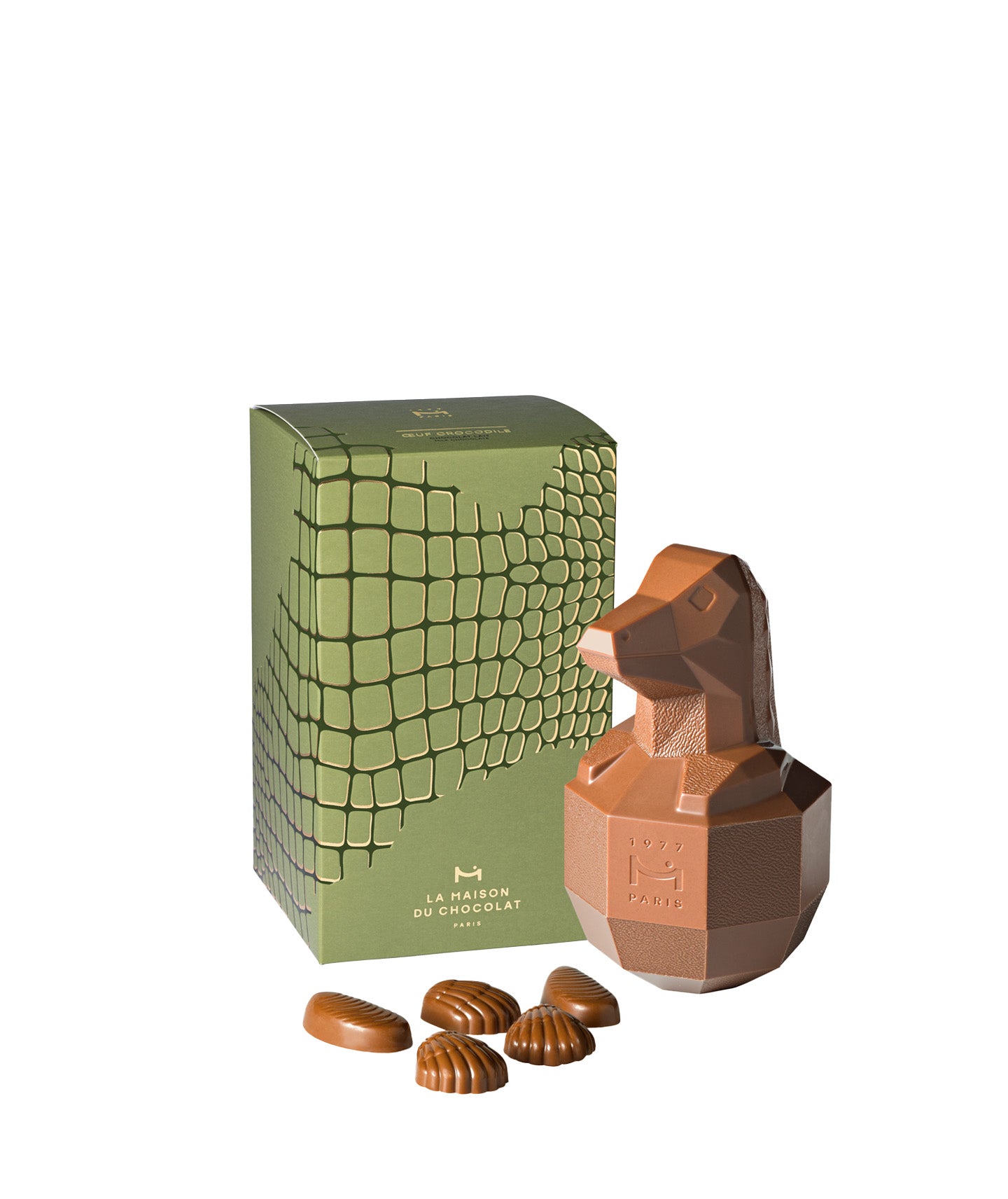 Oeuf chocolat au lait Croco - 200g