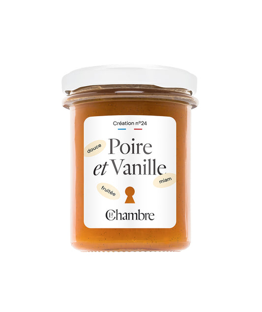 Confiture poire vanille