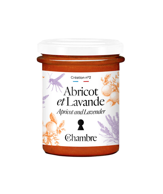 Confiture abricot lavande
