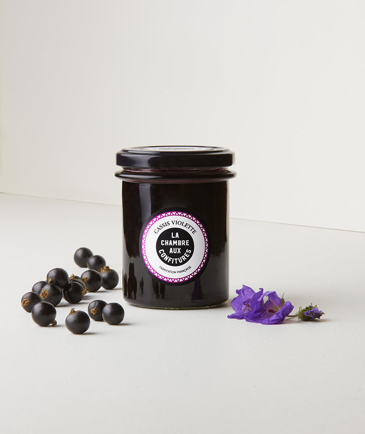 Confiture cassis violette