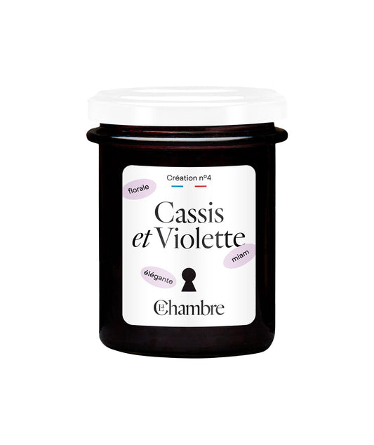 Confiture cassis violette