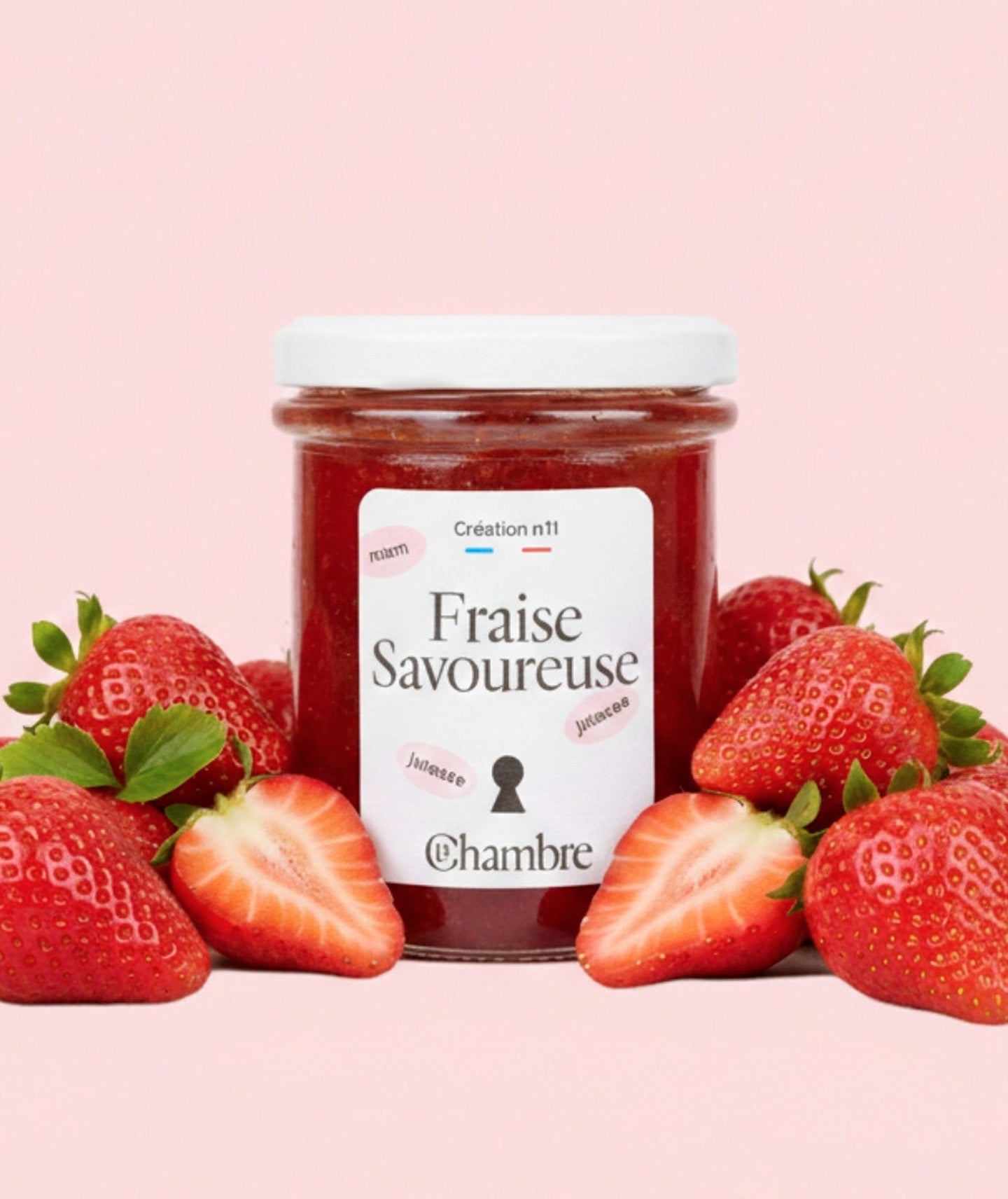 Confiture fraise savoureuse