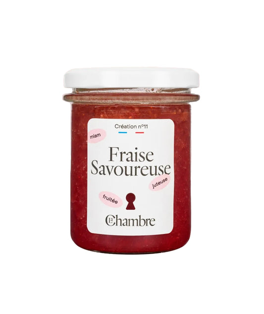 Confiture fraise savoureuse