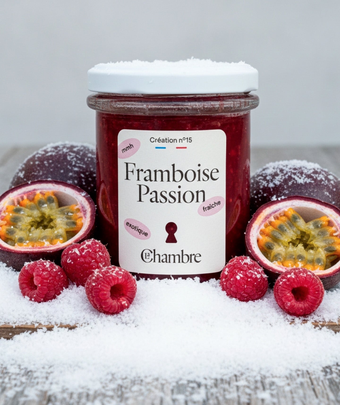 Confiture framboise passion