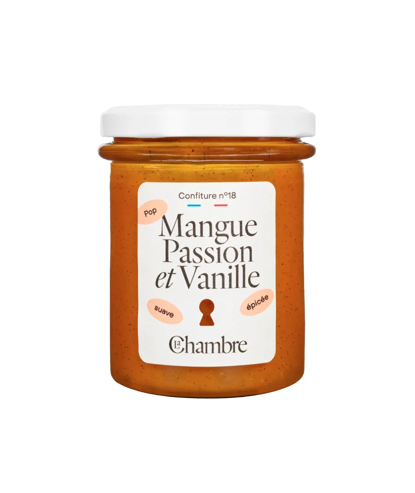 Confiture mangue passion vanille