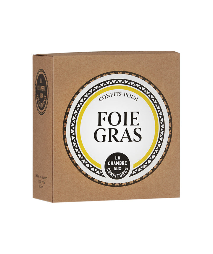 Assortiment de 4 confits pour foie gras